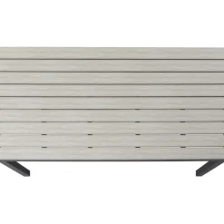Table Sorrento gris 180x90cm