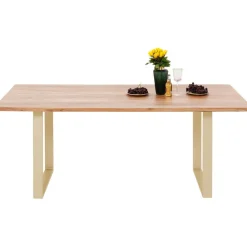 Table Symphony acier brut 200x100