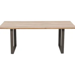 Table Symphony acier brut 180x90