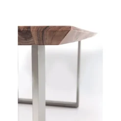 Table Symphony acier brut 180x90