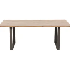 Table Symphony acier brut 160x80