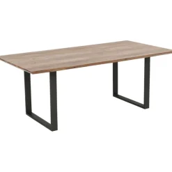 Table Symphony acier brut 160x80