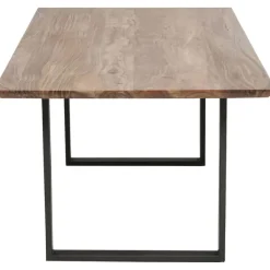Table Symphony acier brut 160x80