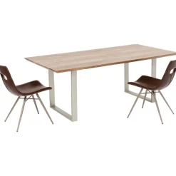 Table Symphony argenté 200x100