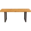 Table Symphony chêne acier brut 200x100
