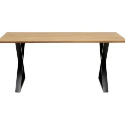 Table Symphony Chêne Cross noir 200x100cm