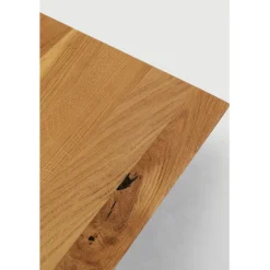 Table Symphony Chêne Cross noir 200x100cm