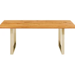 Table Symphony chêne laiton 160x80