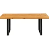 Table Symphony chêne noir 200x100
