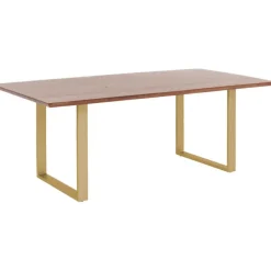 Table Symphony foncé laiton 180x90