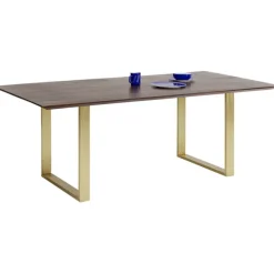 Table Symphony foncé laiton 180x90