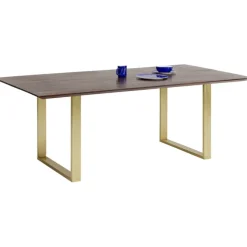 Table Symphony foncé laiton 200x100