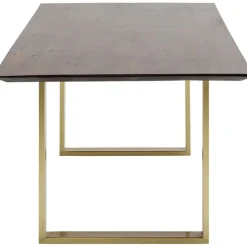Table Symphony foncé laiton 160x80