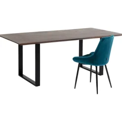 Table Symphony foncé noir 180x90