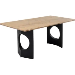 Table Symphony Oho Noir 180x90cm