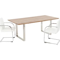 Table Symphony ony chromé 180x90