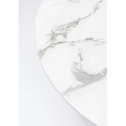 Table Veneto marbre blanc Ø110cm