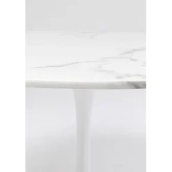 Table Veneto marbre blanc Ø110cm
