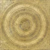 Tableau décoratif Art Circle doré 120x120