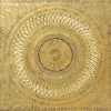 Tableau décoratif Art Geometric Circle doré 120x12