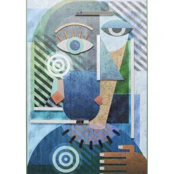 Tableau décoratif Geometric Woman 100x150cm