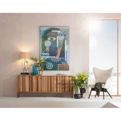 Tableau décoratif Geometric Woman 100x150cm