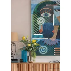 Tableau décoratif Geometric Woman 100x150cm