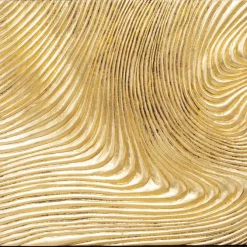 Tableau décoratif Wave doré (2/Set)