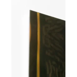 Tableau en verre Drinking Monkey 100x100cm