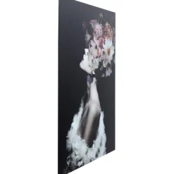 Tableau en verre Flowery Beauty 80x120cm