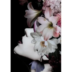 Tableau en verre Flowery Beauty 80x120cm