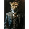Tableau en verre Mister Leo 100x150cm