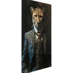 Tableau en verre Mister Leo 100x150cm