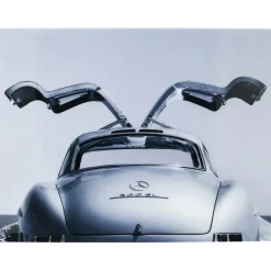 Tableau en verre Oldtimer Back 160x120cm