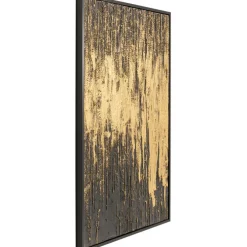Tableau encadré Abstract noir 80x120cm