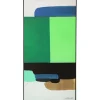 Tableau encadré Abstract Shapes vert 73x143cm