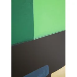 Tableau encadré Abstract Shapes vert 73x143cm