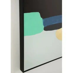 Tableau encadré Abstract Shapes vert 73x143cm