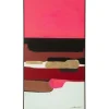Tableau encadré Abstract Shapes fuchsia 73x143cm