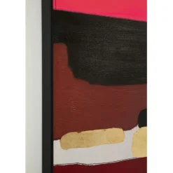Tableau encadré Abstract Shapes fuchsia 73x143cm