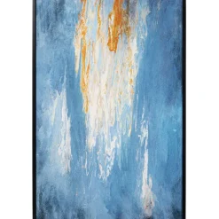Tableau encadré Artistas bleu 120x180cm