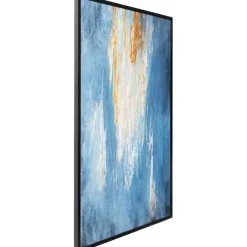 Tableau encadré Artistas bleu 120x180cm