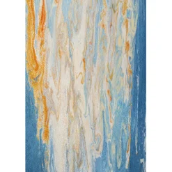 Tableau encadré Artistas bleu 120x180cm