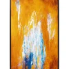 Tableau encadré Artistas orange 120x180cm