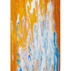 Tableau encadré Artistas orange 120x180cm