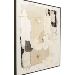 Tableau encadré Arty Collage 120x120cm