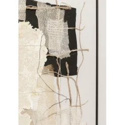 Tableau encadré Arty Collage 120x120cm