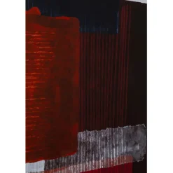 Tableau encadré Box Back rouge 60x80cm
