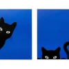 Tableau encadré Ciao Gatto (2/Set)