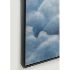 Tableau encadré Cloud Boat 60x120cm